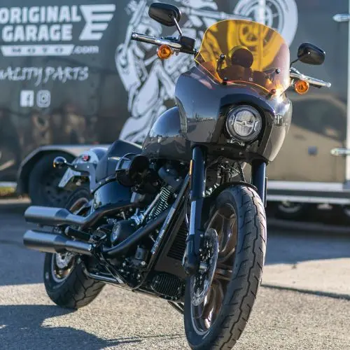 Og Softail Low Rider S Complete T-Sport Fairing Kit - Gunship Grey 2