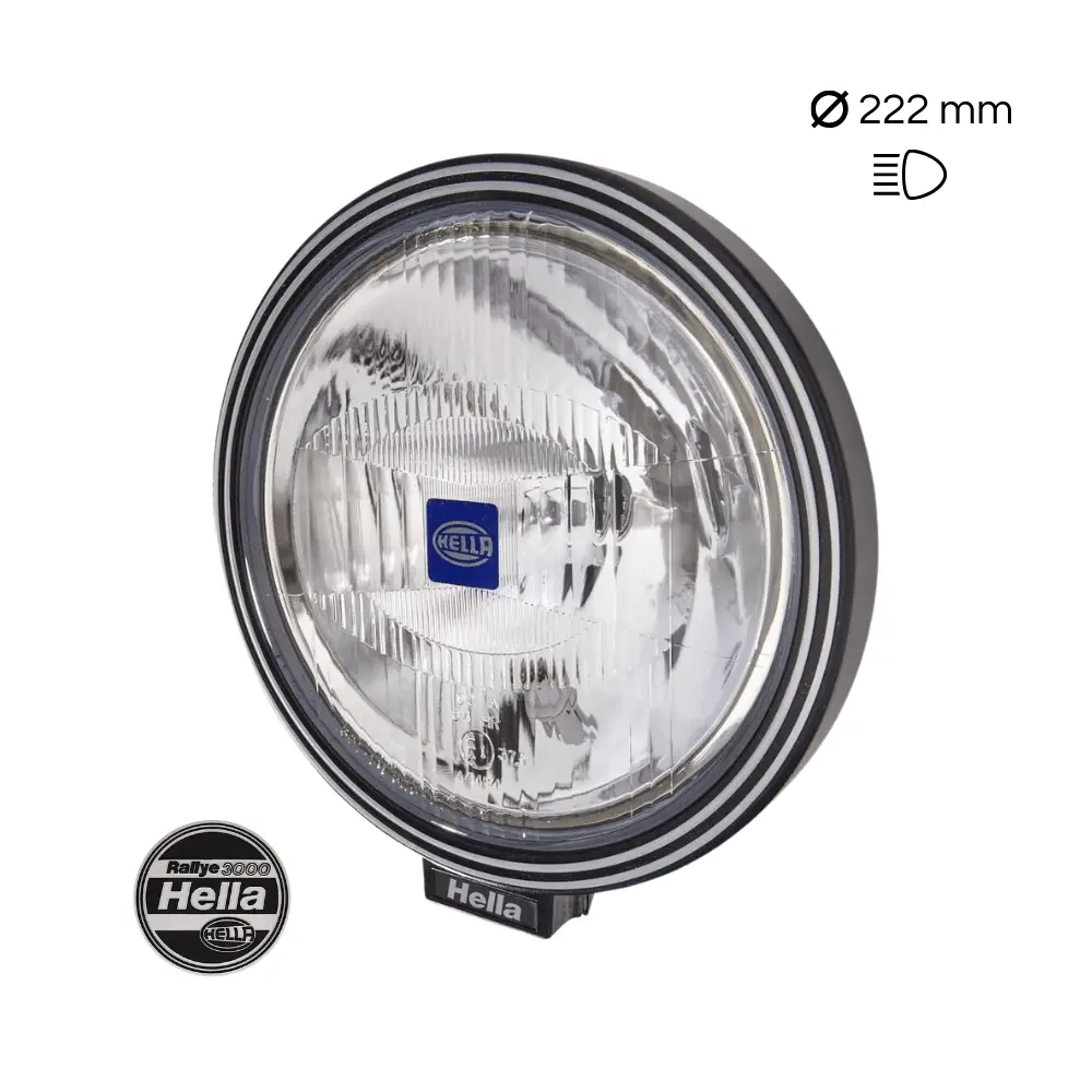 Farol De Longo Alcance Hella Rallye 3000 1