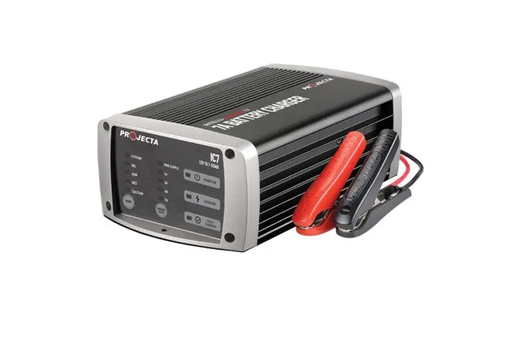 Projecta Ic7 12V 7A Automatic Battery Charger - Multichem Lithium Compatible 1