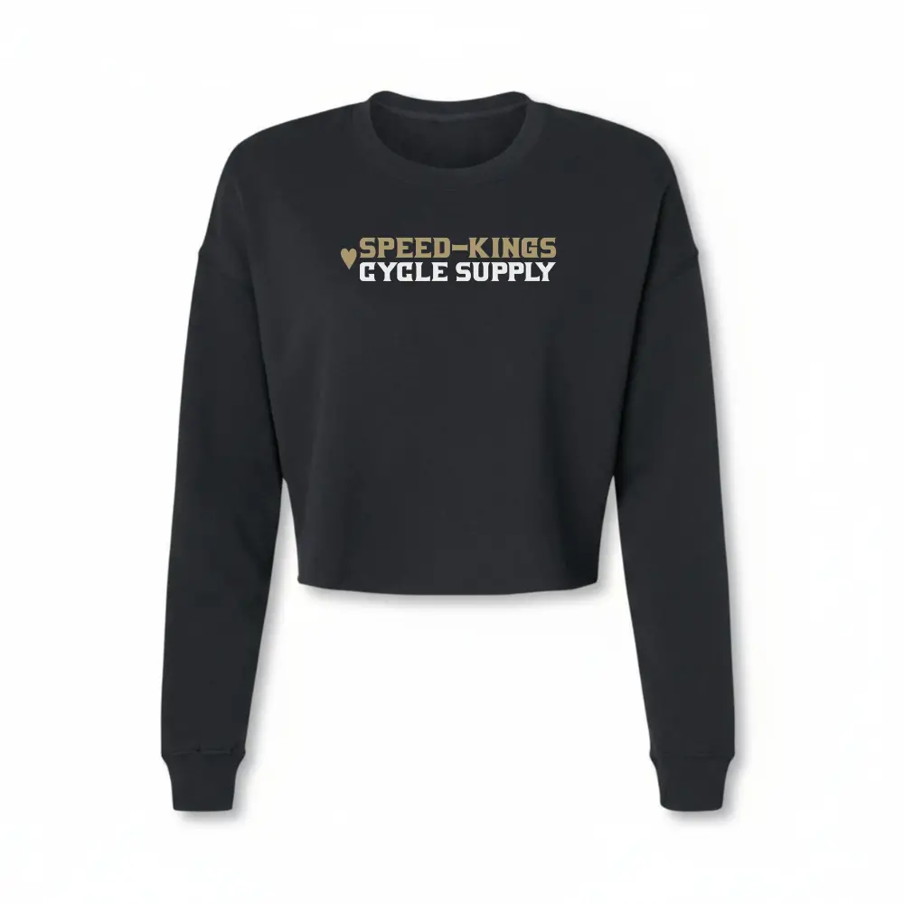 Women’S Have Heart Crop Top Crew Neck 1