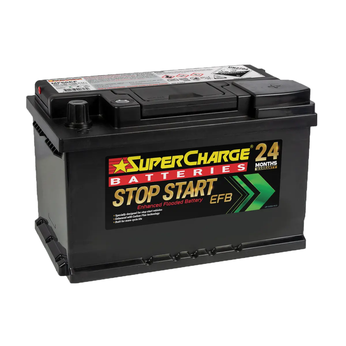 Supercharge Mf66ef Start-Stop Efb - 660Cca 65Ah 1