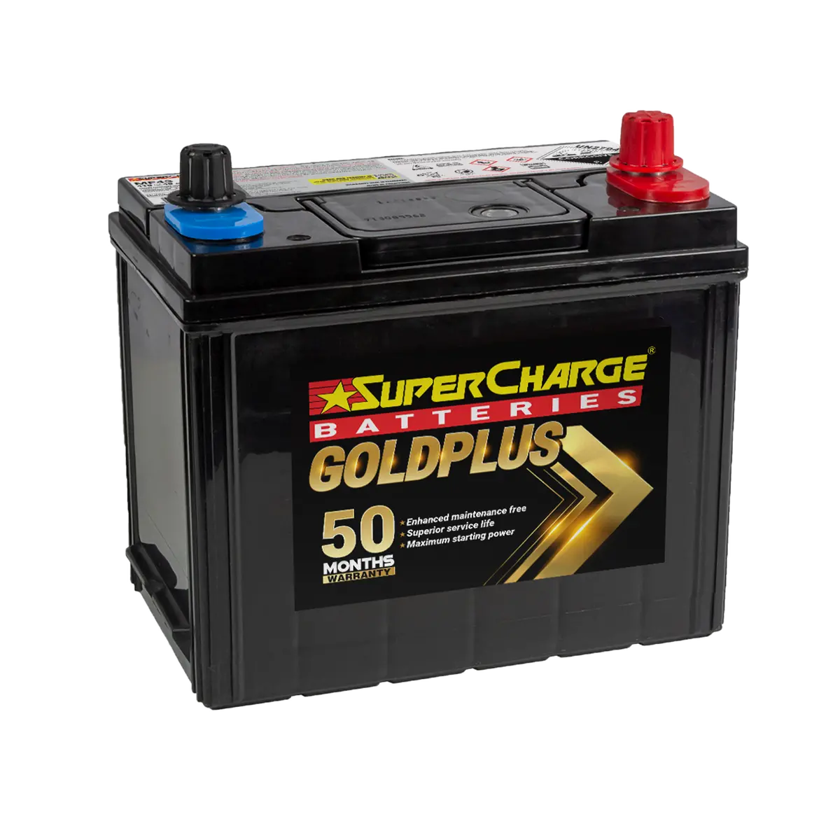 Supercharge Goldplus Mf43 Battery - 410 Cca 1