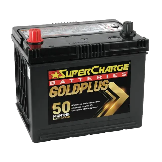 Supercharge Goldplus Mf50 Battery - 650 Cca, 40-Month Warranty 1