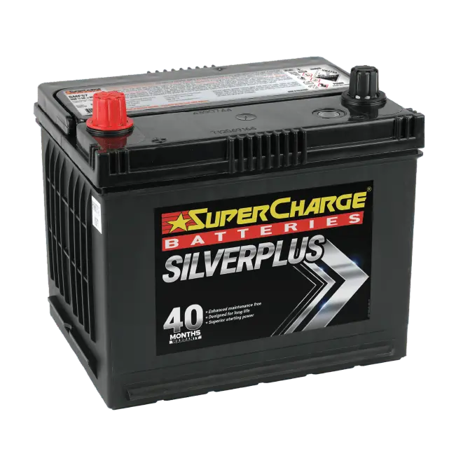 Supercharge Silverplus Smf57 Battery - 550 Cca, 36-Month Warranty 1