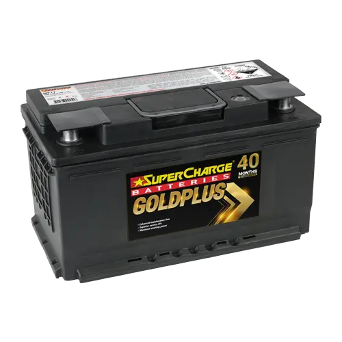 Supercharge Mf77 Heavy Duty Car Battery - 840Cca 90Ah 1