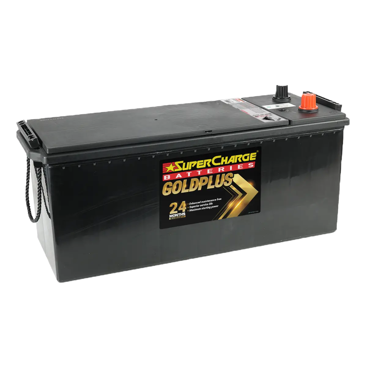 Supercharge Emfn120l Gold Plus Commercial Battery, 930 Cca 24-Month Warranty 1
