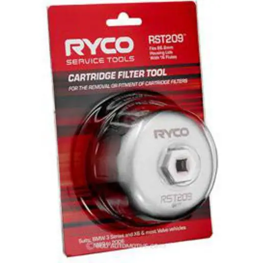 Ryco Cartridge Filter Removal Cup Rst209 For Bmw Volvo 1