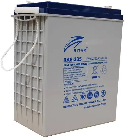 Ritar Ev Series Ev6-335(Ra6-335Ev) 6V Agm Deep Cycle Dc335-6 1