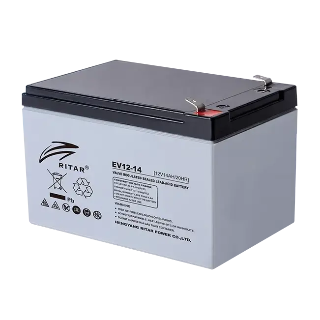 Ritar Rt12140ev 12V 14Ah Deep Cycle Sla Kontiki Battery Ev12-14 1