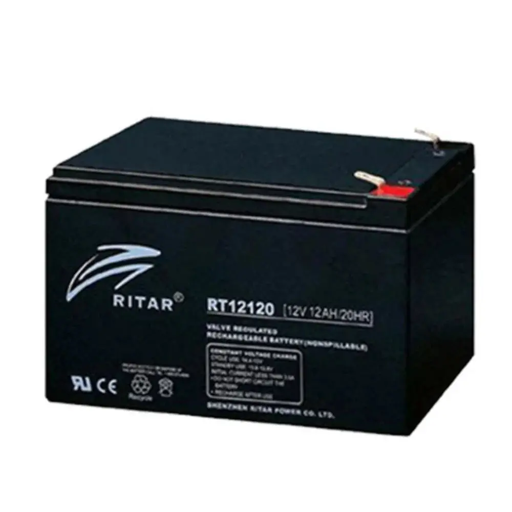 Ritar 12120F2 12V 12Ah Agm Battery 1