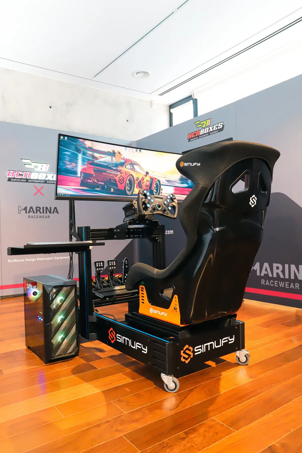 Simulador Simufy Gt1 Edición Marina Racewear 6