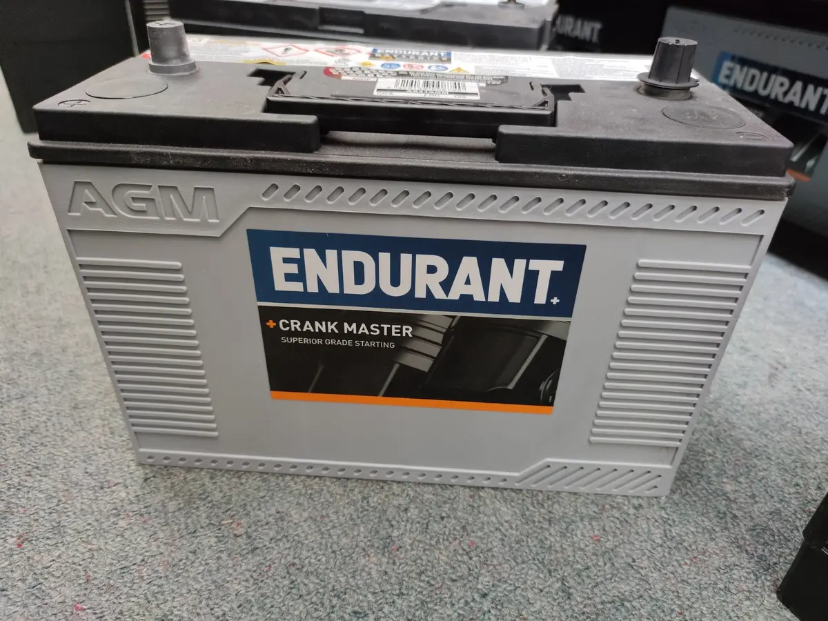 Endurant Cm31stud Aa31agm 1000 Cca 12V Heavy Duty Battery 1