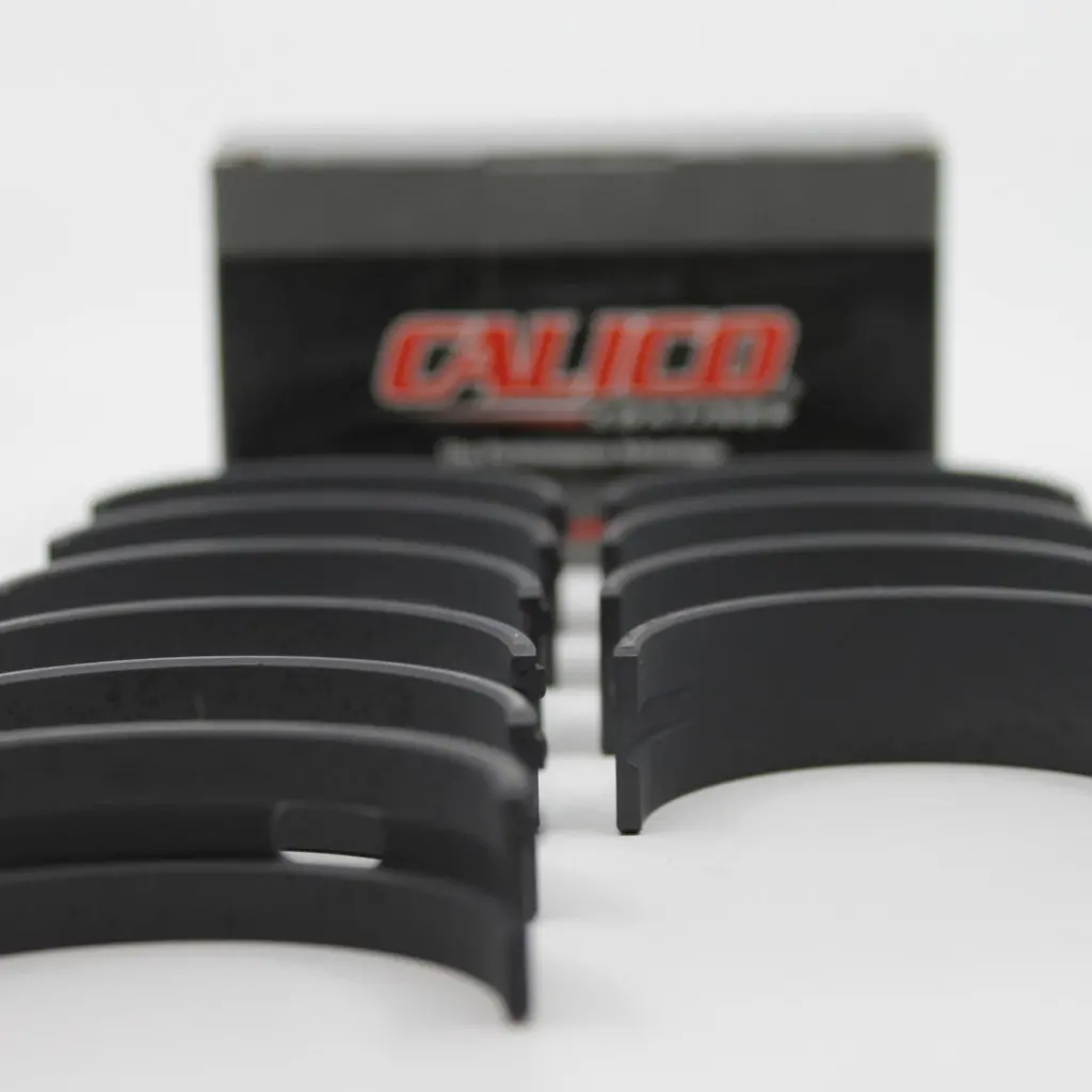 Coated Performance Bearings Calico Ct-1 Coated Acl Race Series Main Bearing Set 5M1644hc-C - Audi & Vw 1.8L 8V/16V/18T/20V/Tfsi/Tsi Ea113 (Gen1 Only), Std. Diameter 2