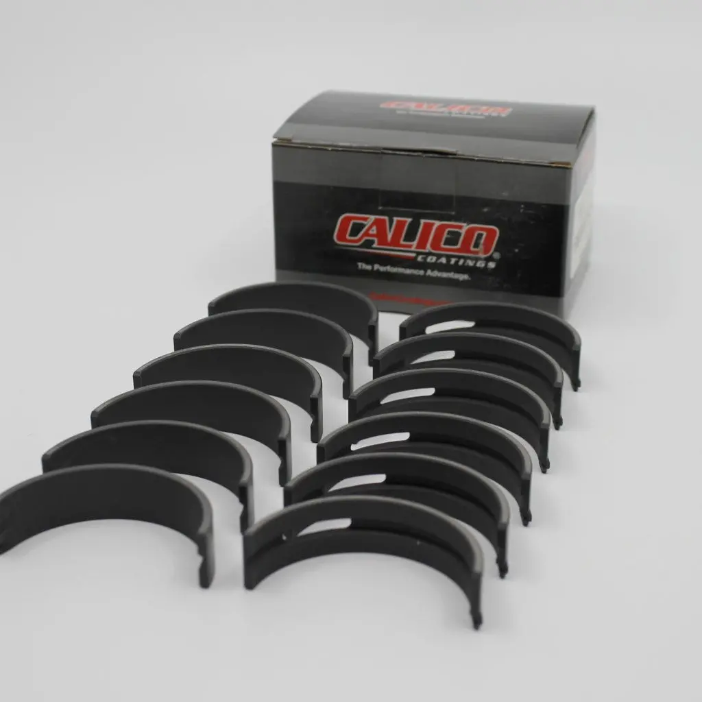 Coatedracebearings Calico Ct-1 Coated Acl Race Series Main Bearing Set 6M5587hxc-C - Audi / Vw 2.5L Tfsi Rs3 & Ttrs, Daza & Dnwa Ea855 Evo Engines (Gen2), Std. Diameter, Hx-Serie With 0.025Mm (0.001”) Extra Clearance 1