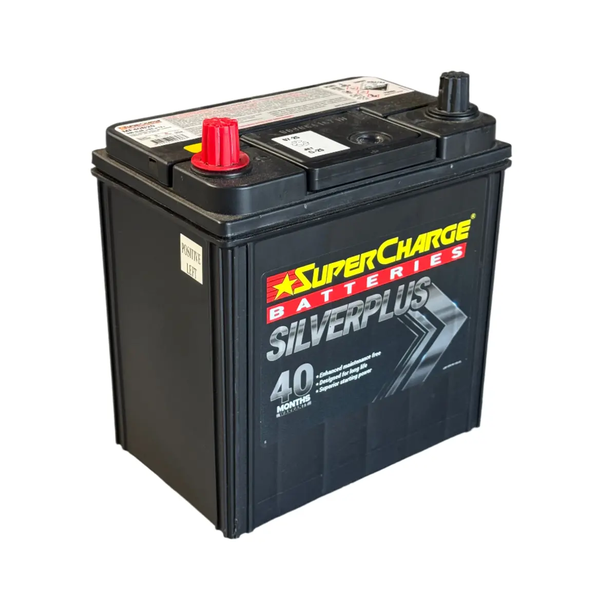 Supercharge Ns40z 40B20r Battery, 12V 390 Cca, 40-Month Warranty 1