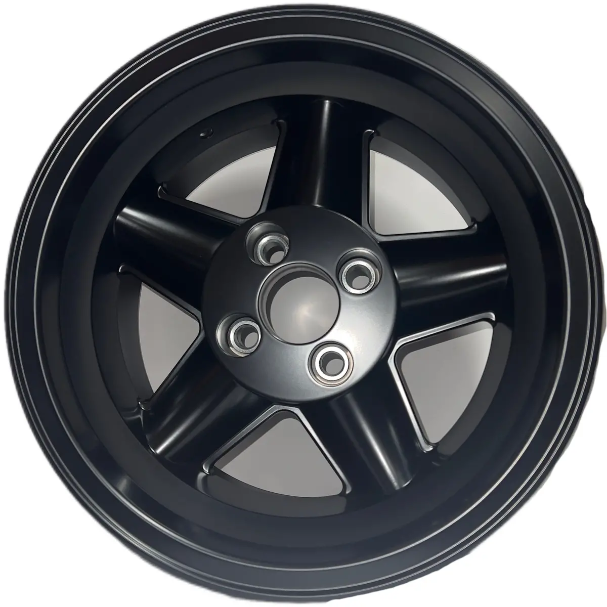 9X15 Revolution 5 Spoke Matte Black 1