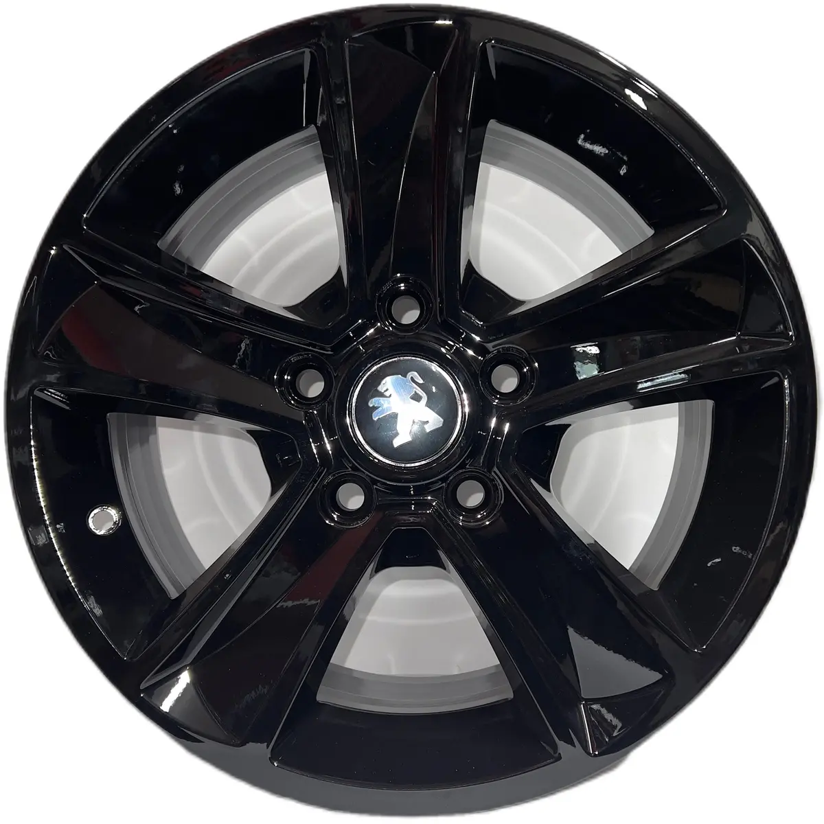 7X16 Arcasting Mammut 5 Peugeot Black 1