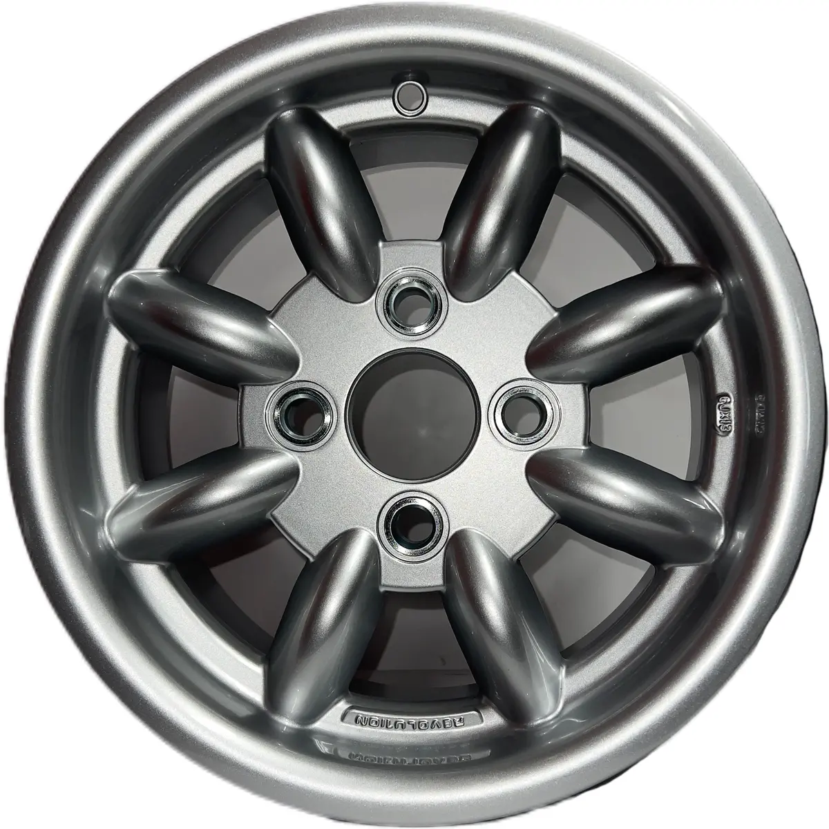 6X13 Revlolution 8 Spoke Silver 1