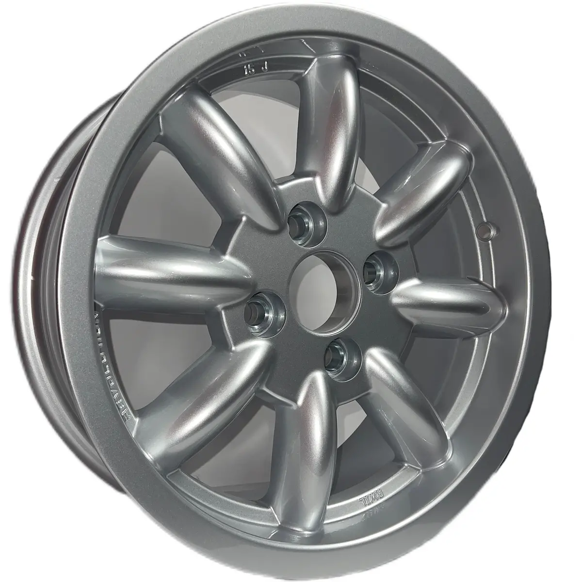6X15 Revolution 8 Spoke Silver 2