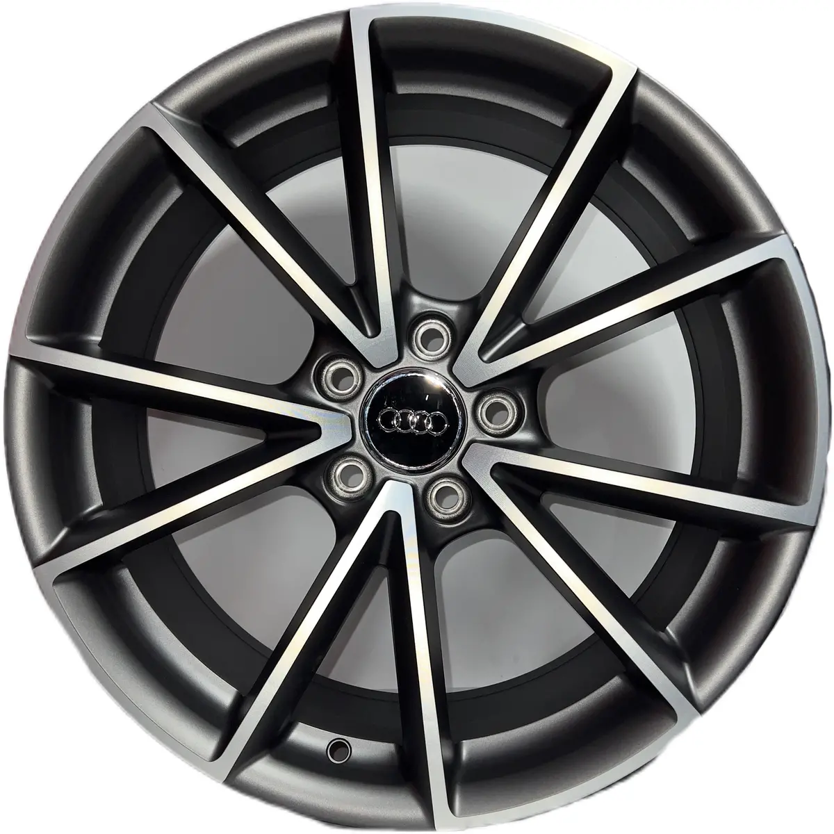 8X18 Audi S Line Satin Gunmetal 1