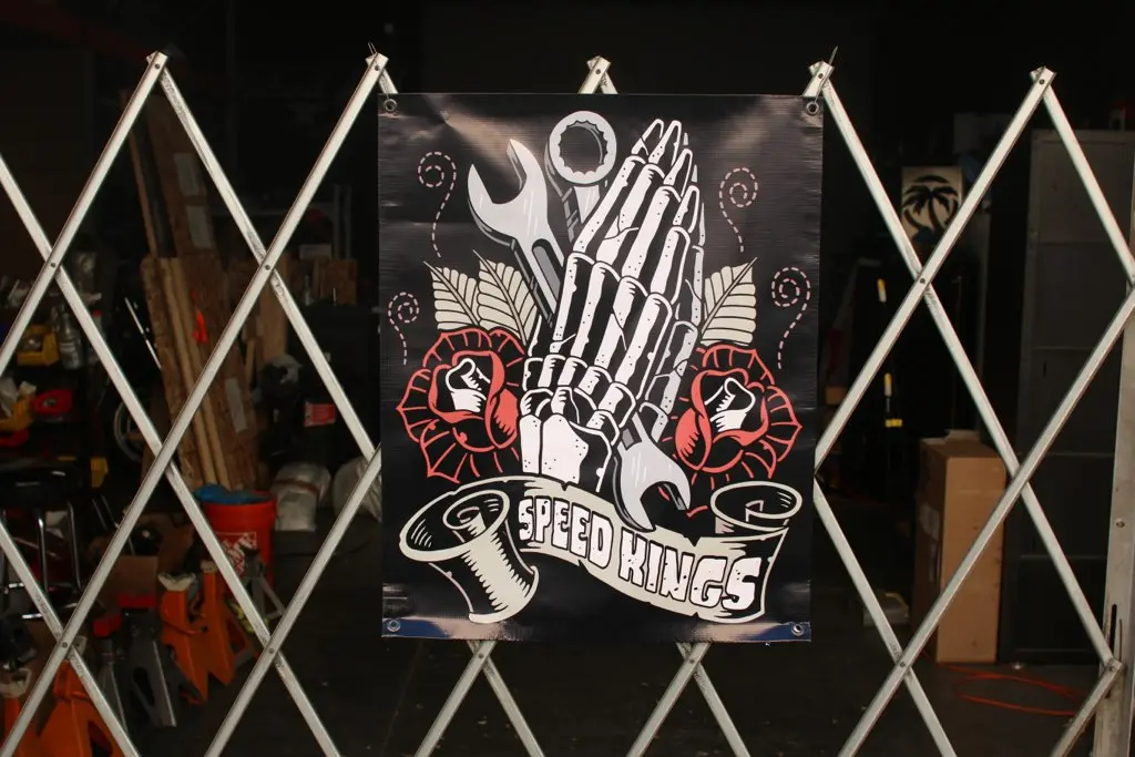 Prayer Hands Garage Banner 1