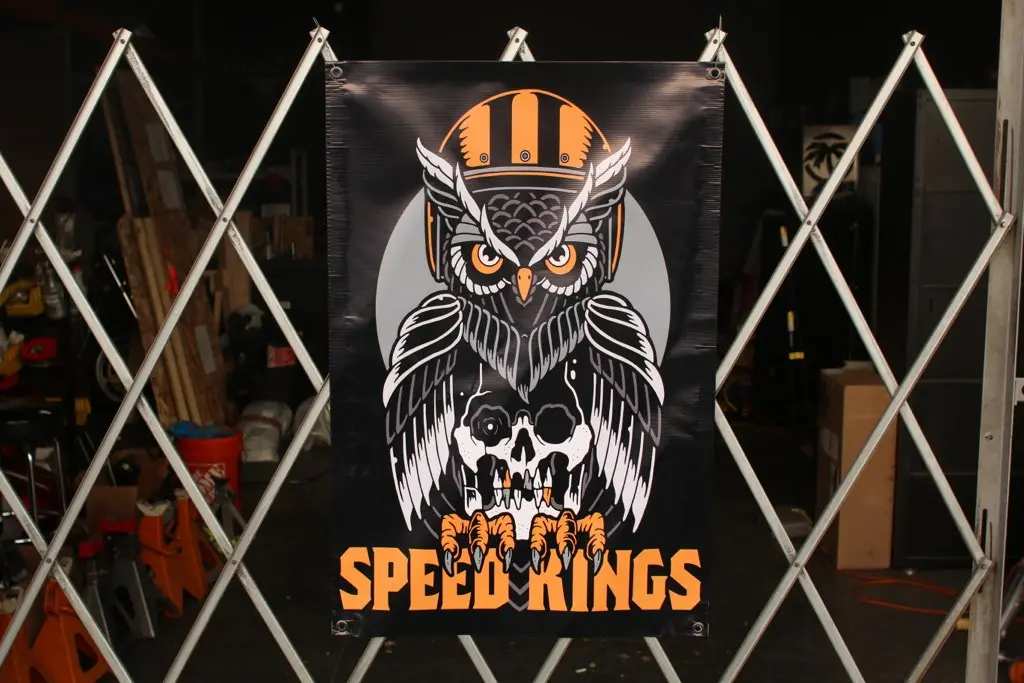 Bird Of Prey Garage Banner 1