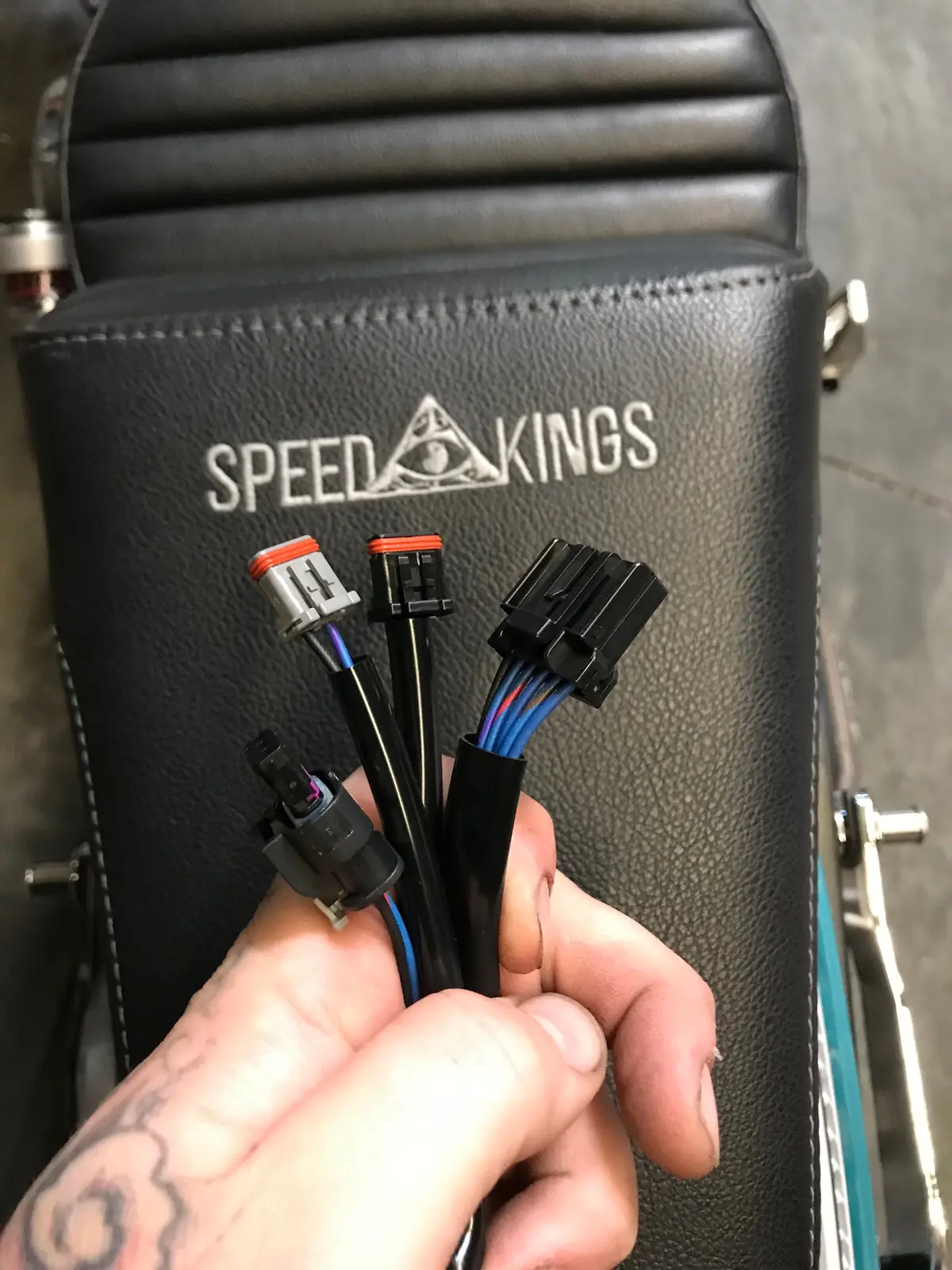 Guerrilla Cables 2018+ Softail Integrated Rear Harness 1