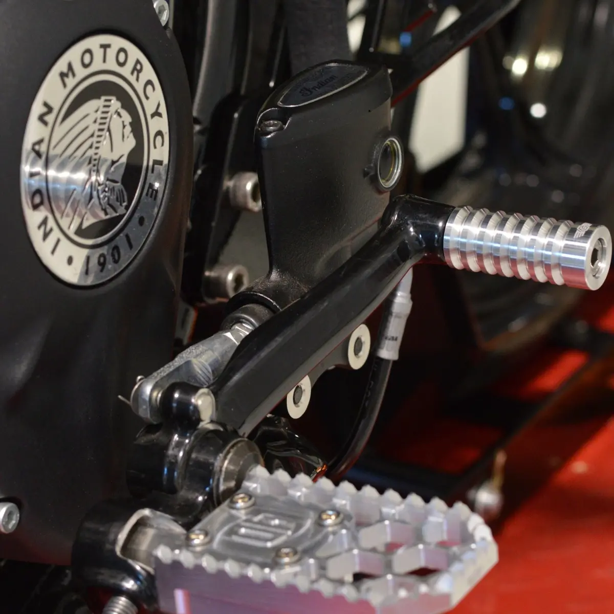 Og Indian Shifter/Brake Peg 2