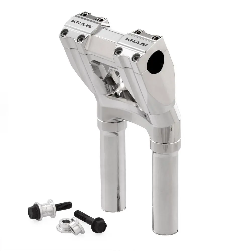 Kraus Kickback Isolated Handlebar Risers — Compatible with Dyna, Pre-2018 Softail, FXR & Sportster - Image 2