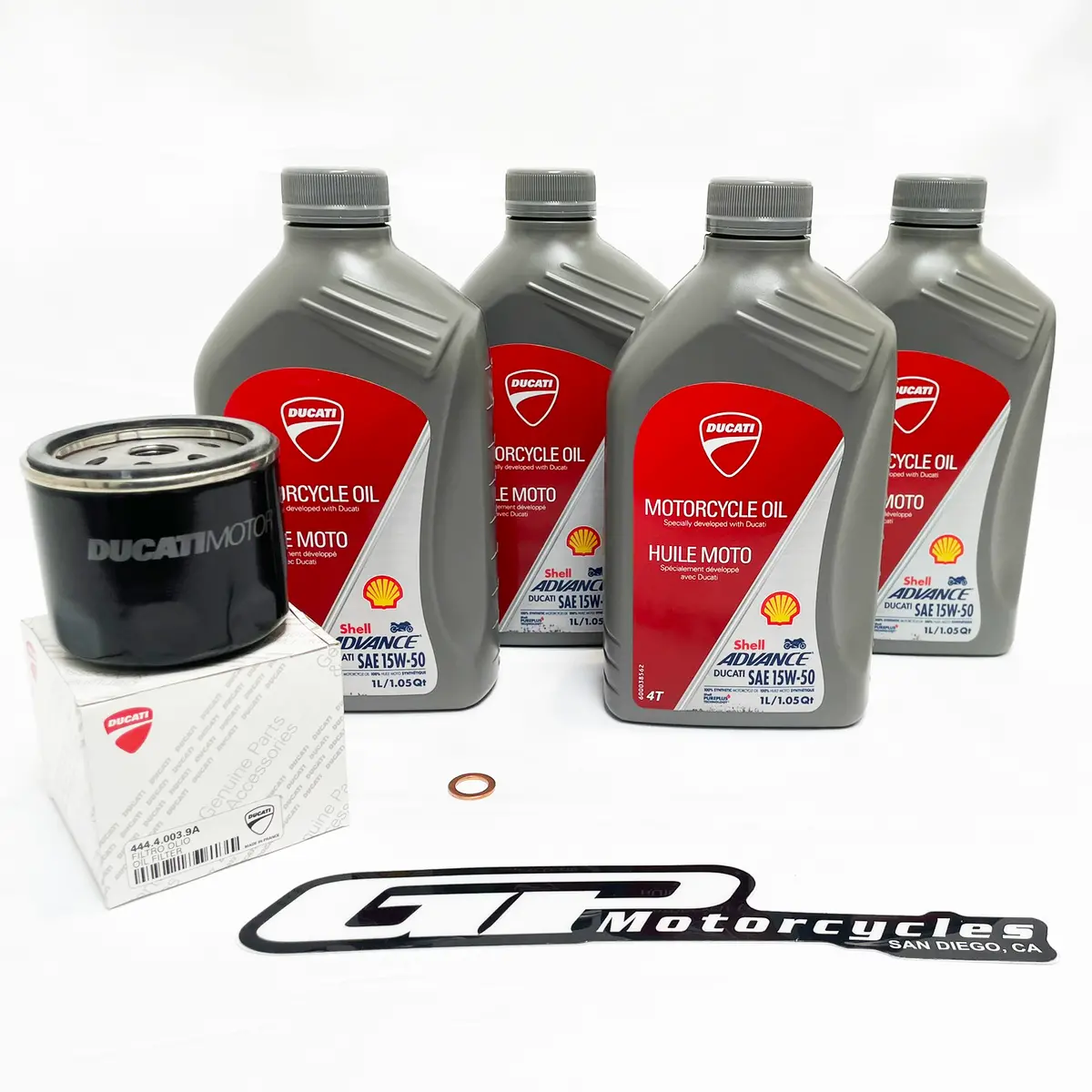 Oil Change Kit For Ducati 848/1098/1198Cc Models 1