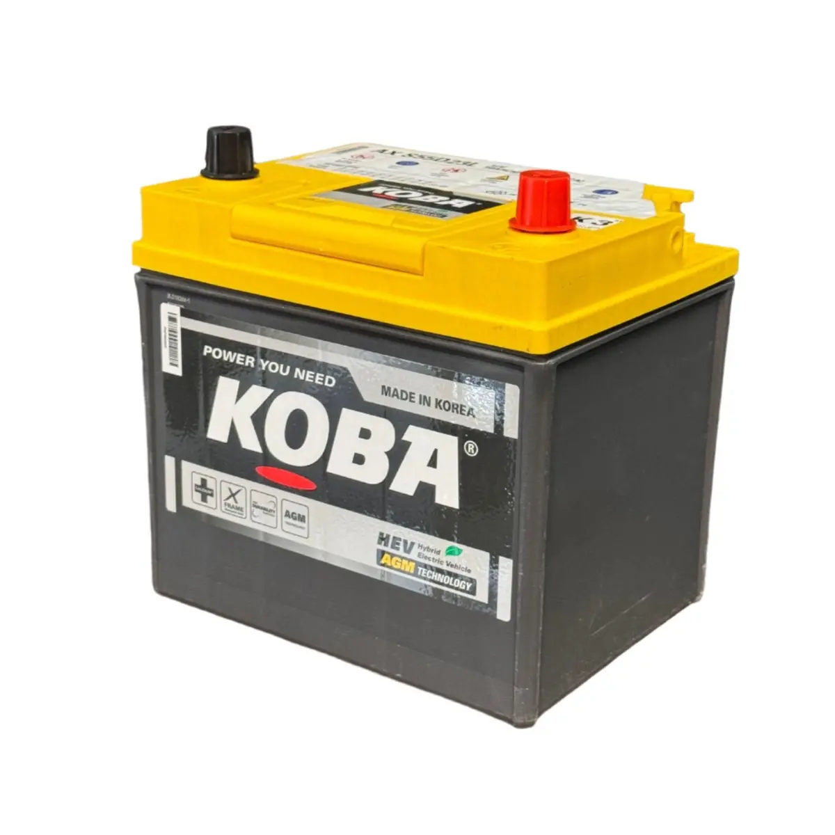 ⚡ Koba Ax S55d23l Hybrid Stop-Start Agm Battery – Lexus / Toyota (12 V 550 Cca) 1