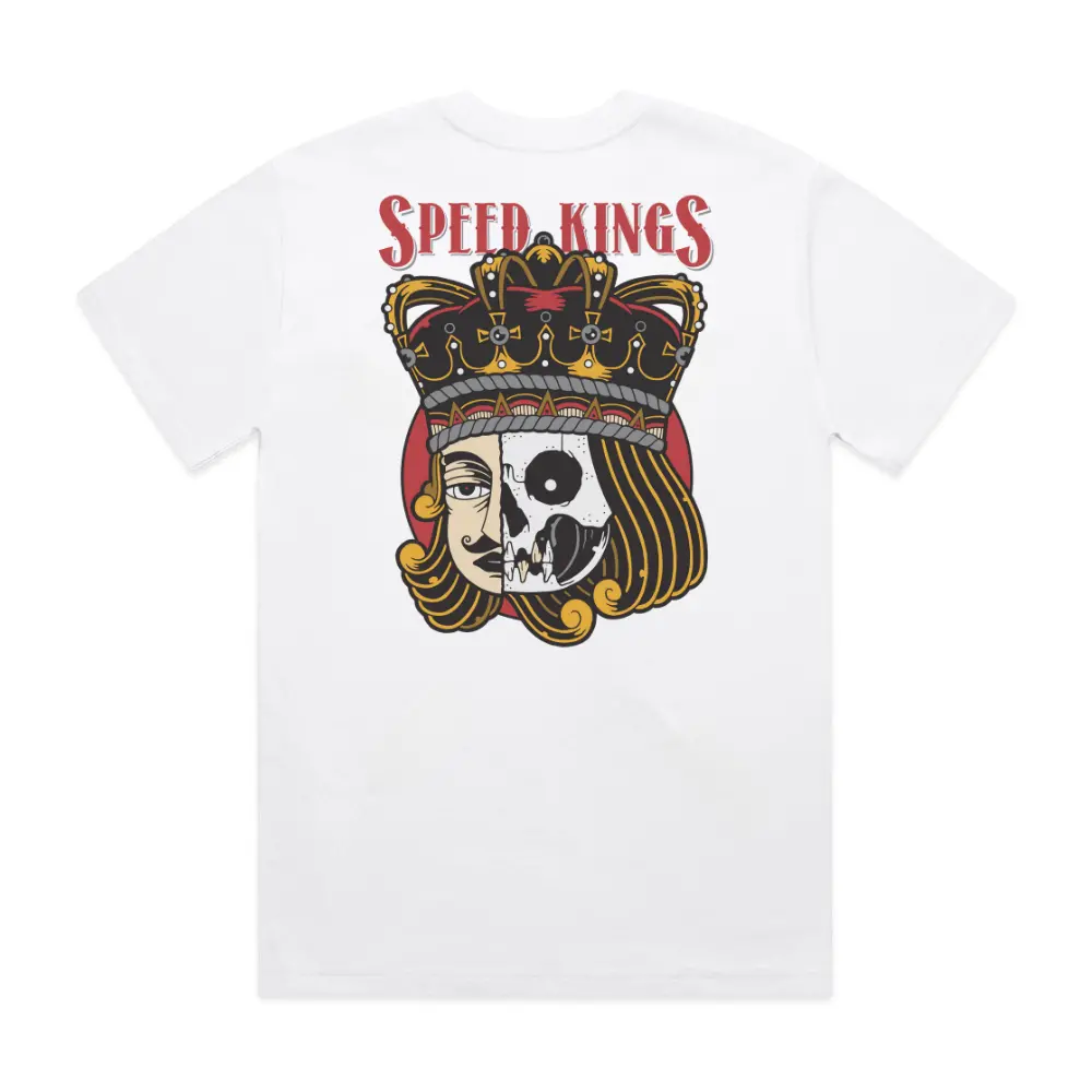 Royal Decay White Tee 1