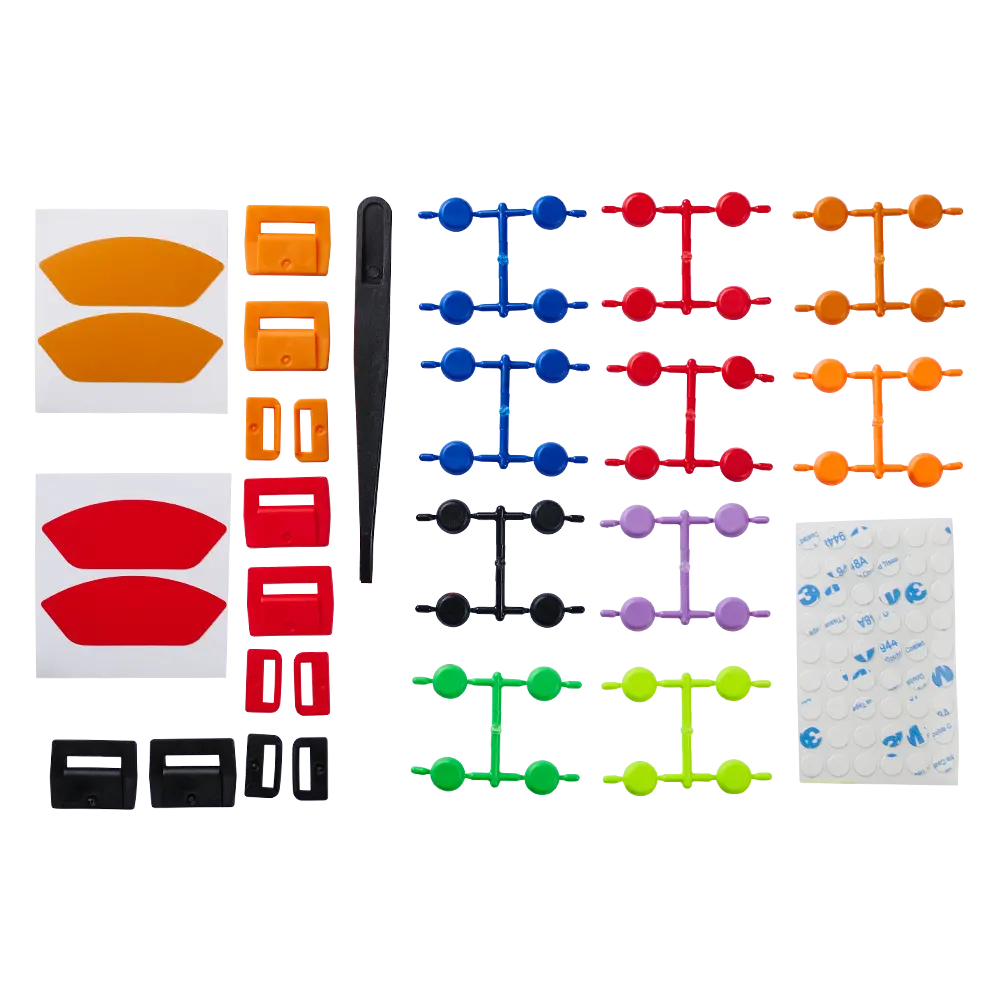 Kit De Colores Para Botones De Volantes Asetek Simsports 1