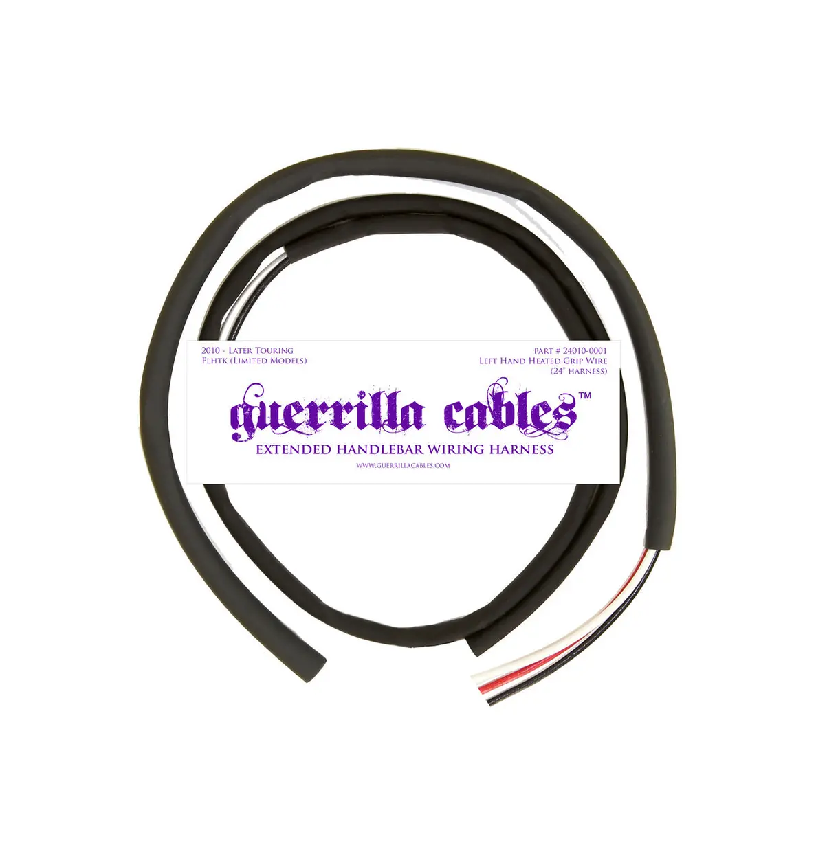 Guerrilla Cables - 2010-Later Limited Left Hand Heated Grip Wire 1