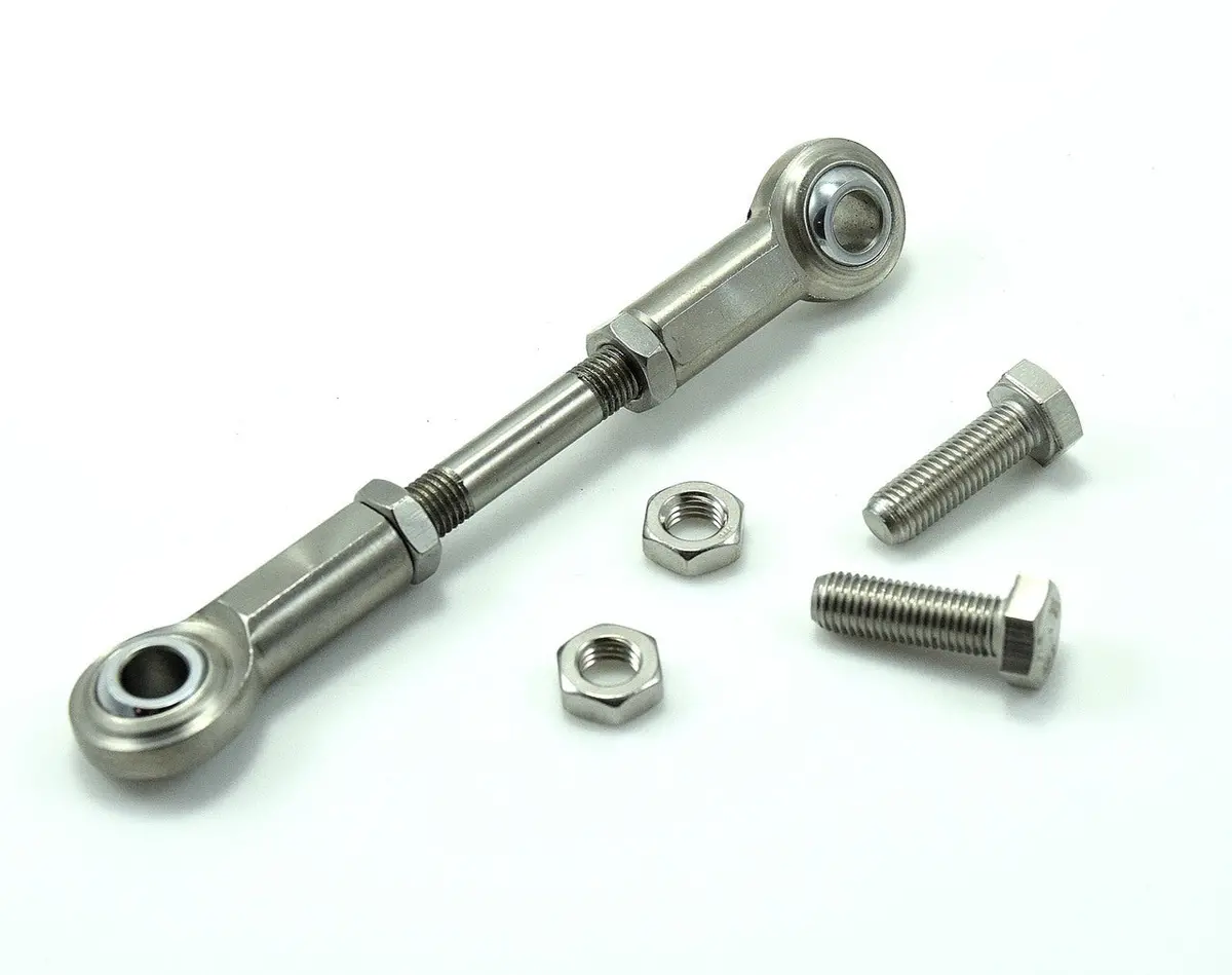 Bung King - Mid Control Adjustable Shifter Linkage Stainless Steel 1
