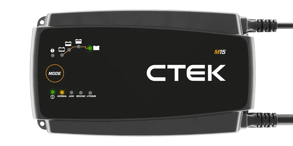 Ctek M15 Marine Battery Charger 12V 15A Lithium Charger 1