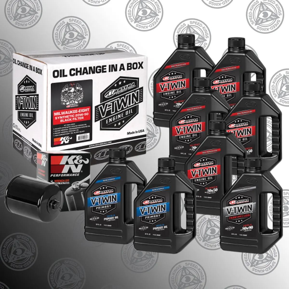 Maxima Racing Oil Change Kit - M8 1