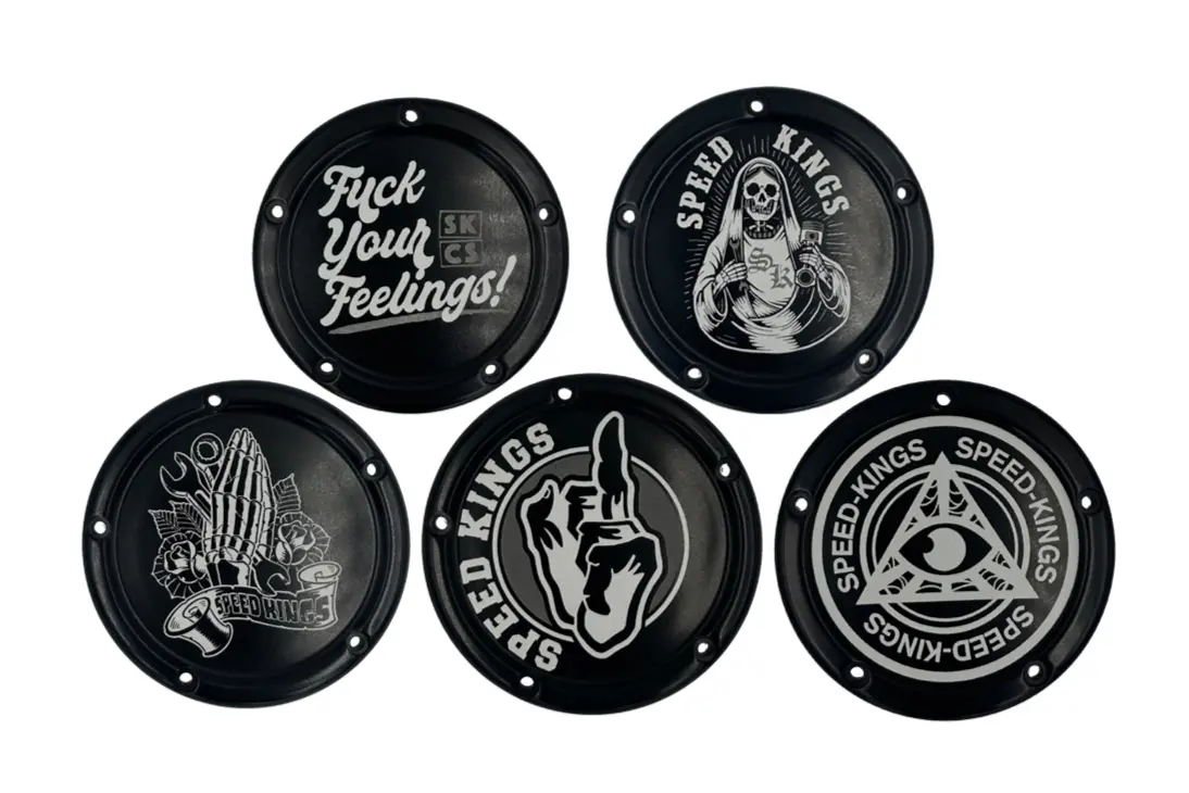 Speed-Kings Cycle M8 Touring Derby Cover 1
