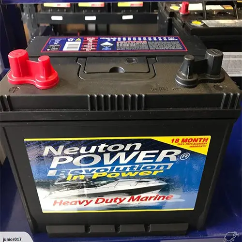 Neuton Power Marine Battery M27 830 Cca, 18-Month Warranty 1