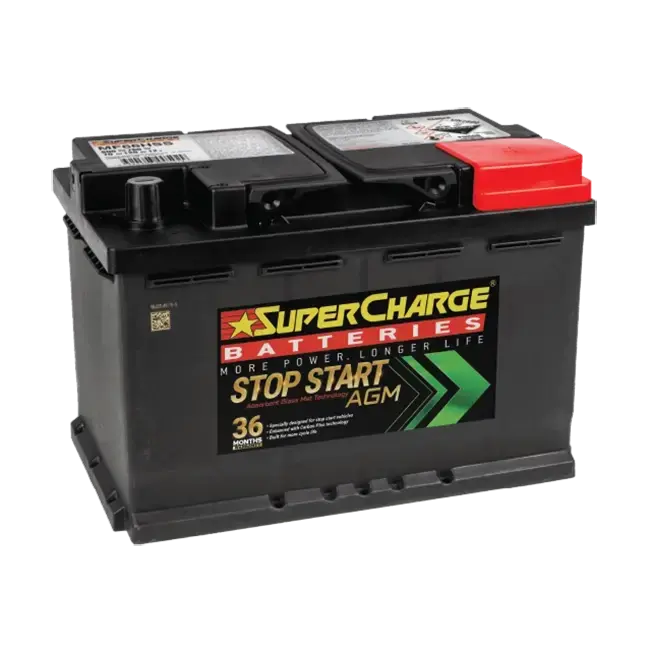 Supercharge Mf66hss Start-Stop Agm Battery – 800Cca 70Ah 1