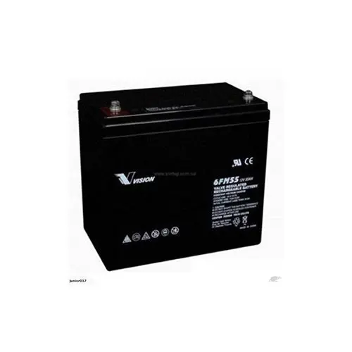 Vision 6Fm55 12V 55Ah Agm Mobility Scooter Battery – Also For Golf Trundlers 1