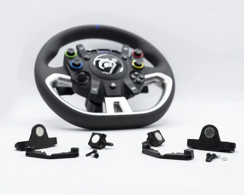Mod De Levas Magnéticas Para Volante Fanatec Gt Dd Pro 1