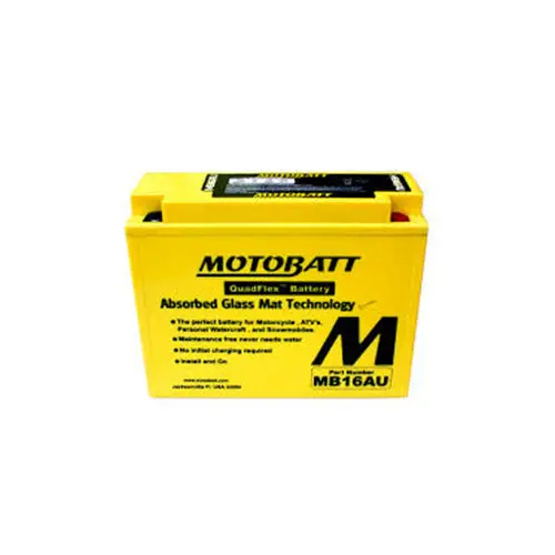 Motobatt Quadflex Mb16au 12V 230Cca Motorbike Battery | Yb16al-A2 1