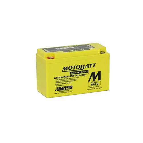 Motobatt Quadflex Mb7u 12V 100Cca Motorbike Battery | Yt7b-Bs, Yt7-B4 | 1