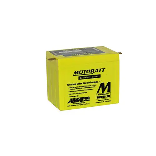 Motobatt Quadflex Mbhd12h 12V 390Cca Motorbike Battery | Ydh-12H 1
