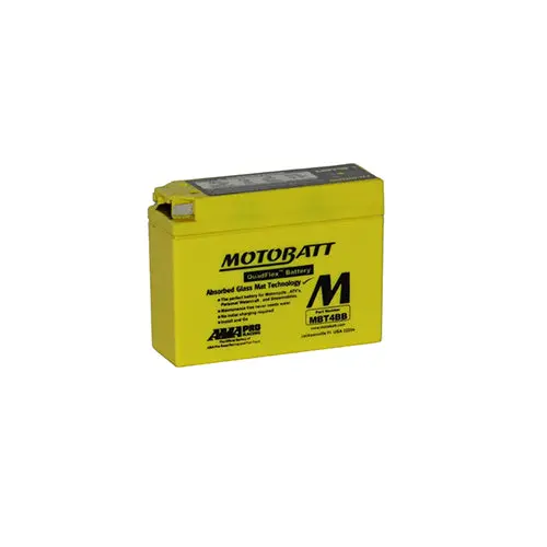 Motobatt Quadflex Mbt4bb 12V 40Cca Motorbike Battery | Yt14b-Bs, Yt4b-Bs 1