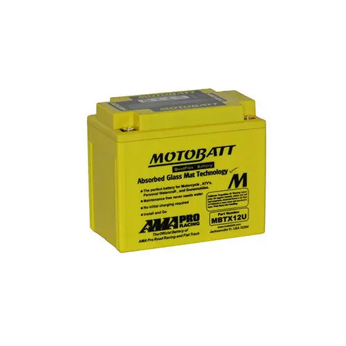 Motobatt Quadflex Mbtx12u 12V 200Cca Motorbike Battery | Ytx14l-Bs, Ytx12-Bs, Ytx14h 1