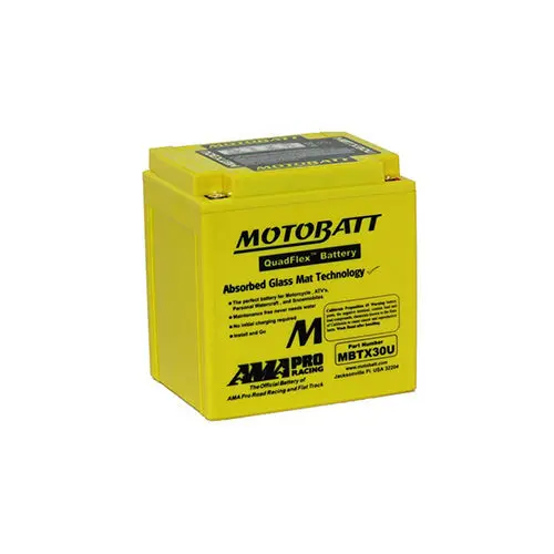 Motobatt Mbtx30u Agm Quadflex Motorbike Battery - 12V 380Cca 1