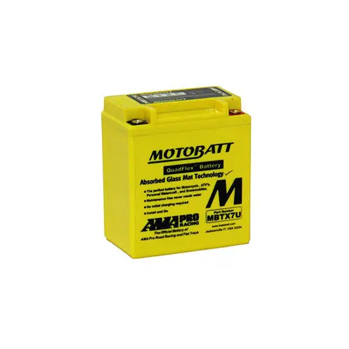 Motobatt Quadflex Mbtx7u 12V 115Cca Agm Motorbike Battery Ytz8v 1