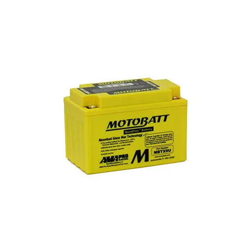 Motobatt Quadflex Mbtx9u 12V 160Cca Agm Motorbike Battery 1